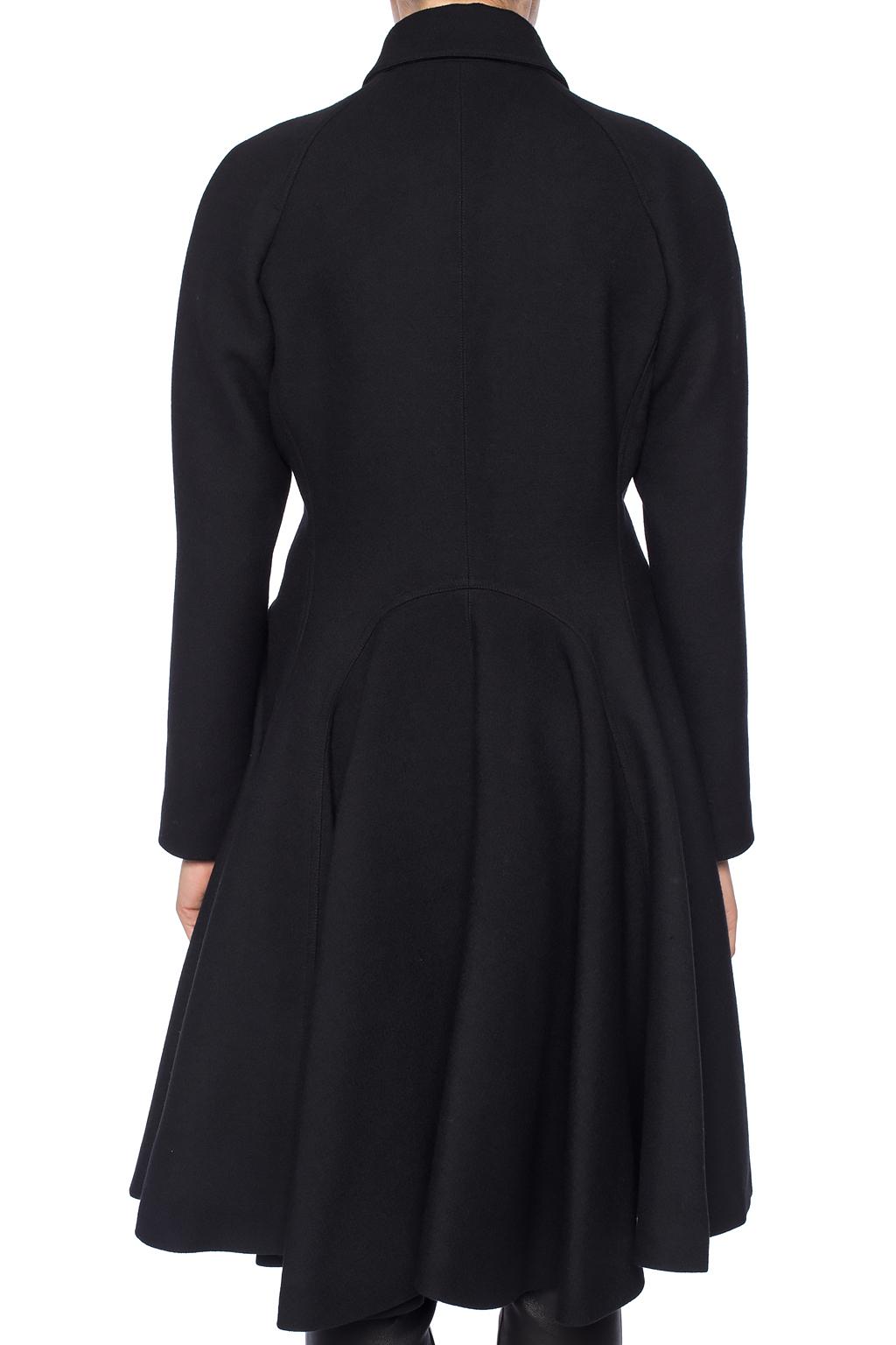 コート ALAIA SS25 Double-breasted coat (AA9V0420T473A 995) Alaïa Double-breasted wool long peacoat ALAÏA